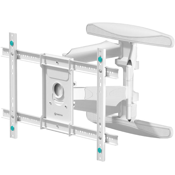 Vollbewegliche Wandhalterung für 40"-75", max. 46 kg, Weiß M6L