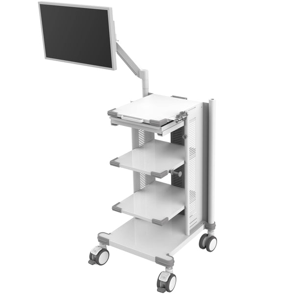 Medizinischer Wagen mit Monitorhalterung (für Endoskop), MCR4