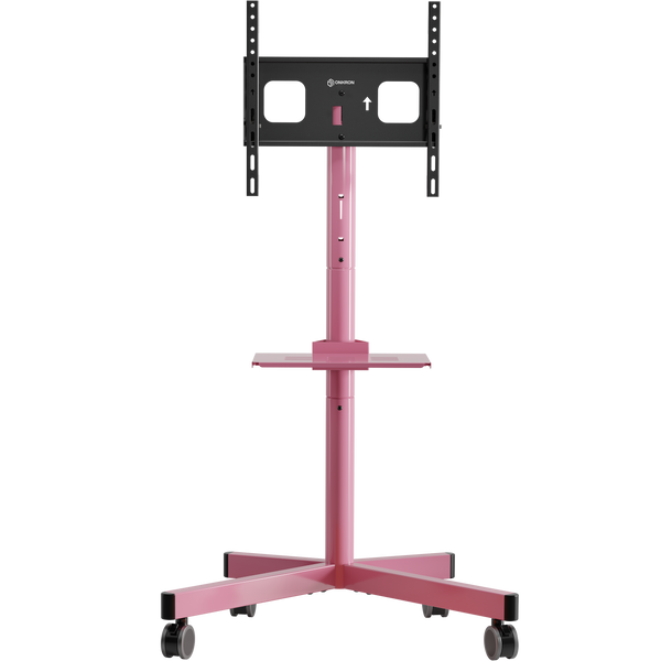 Mobile TV-Ständer für 23"-60", max. 45 kg, Zartrosa TS1137