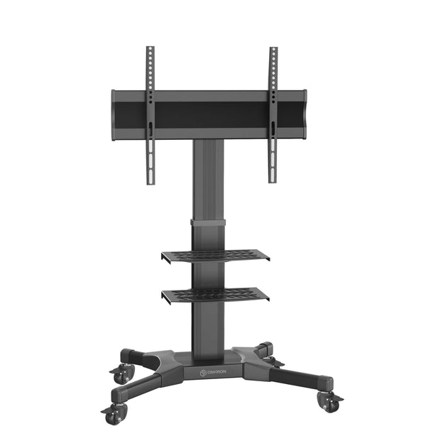 Mobiler TV-Ständer mit Halterung 32"-60", max. 32,5 kg, Schwarz TS2551