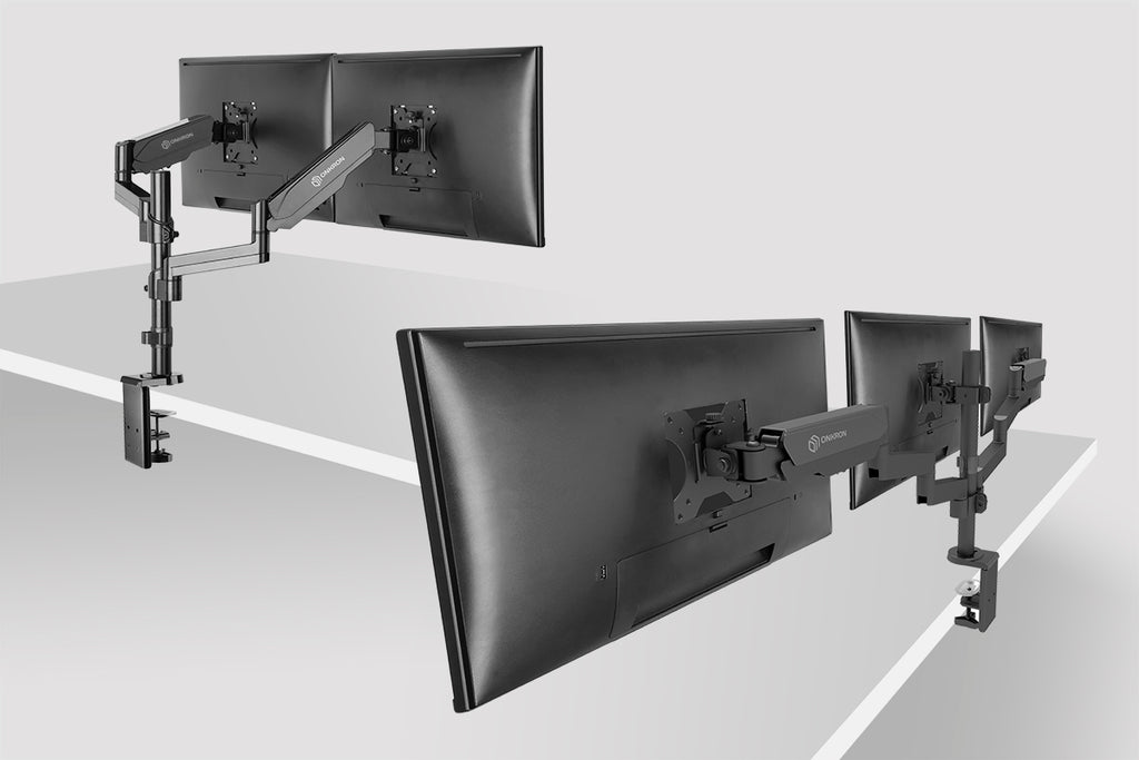 ONKRON G140 and G280 TV desk mounts