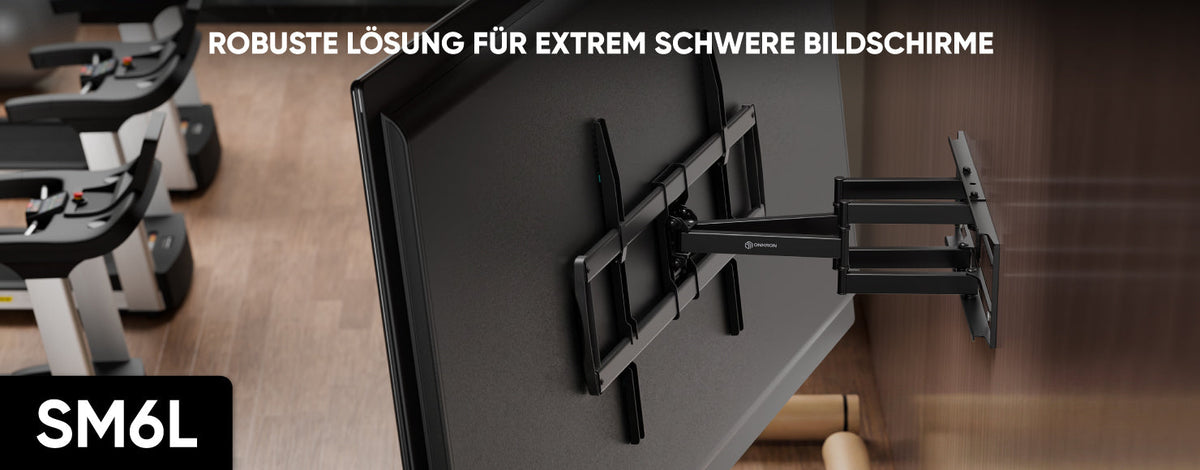 SM6L — Vollbewegliche TV-Wandhalterung