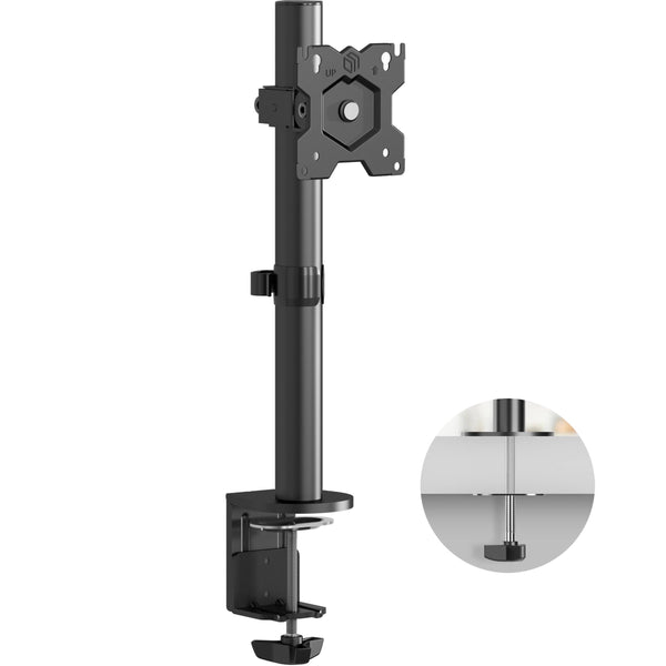 Tischhalterung für Monitor 13"-34" max 8 kg, Neigbar-schwenkbar, mit Drehfunktion, schwarz D101E