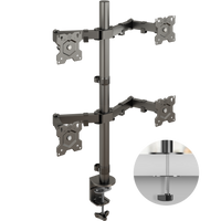 Tischhalterung für 13 - 32 Zoll Bildschirme bis 8 kg (x4) Schwarz D421E-B