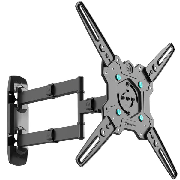 Vollbewegliche Wandhalterung für 32"-65", max. 41 kg, Schwarz M4R