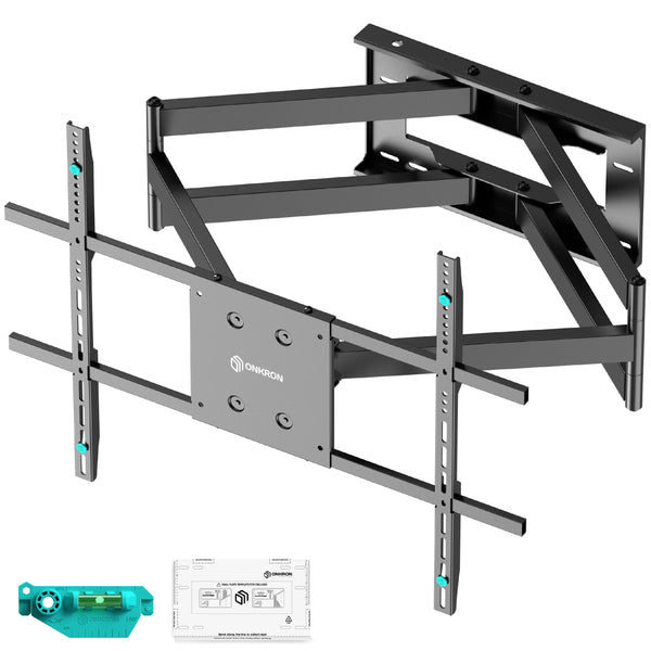 Vollbewegliche Wandhalterung für 42"-110", max. 100 kg, Schwarz M8L