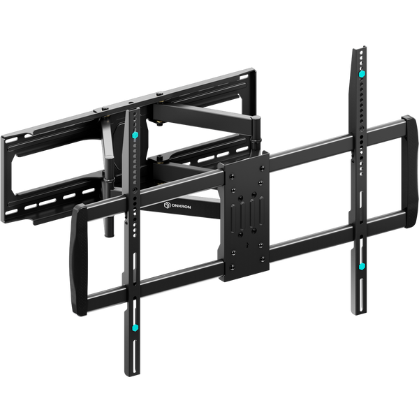 Wandhalterung für 55"–100" Fernseher, bis 75 kg, neig- und schwenkbar, Schwarz SM4