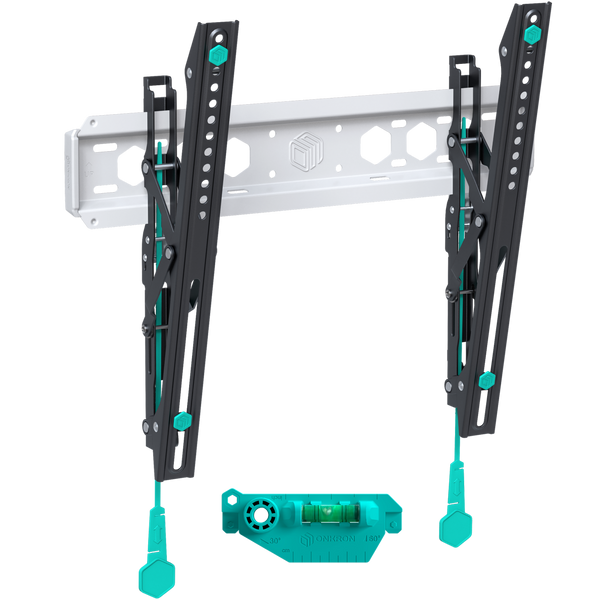 Neigbare TV-Halterung für 32"-70" max 60 kg, schwarz-weiß TM5