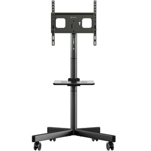 Mobiler TV-Ständer mit Halterung 23"-60", max. 45 kg, Schwarz TS1137
