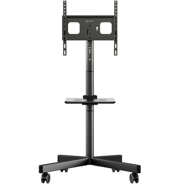 Mobiler TV-Ständer mit Halterung 23"-60", max. 45 kg, Schwarz TS1137