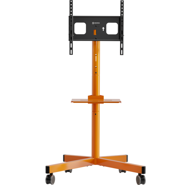 Mobile TV-Ständer für 23"-60", max. 45 kg, Orange TS1137