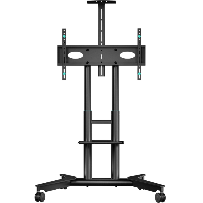 Mobiler TV-Ständer 32"-75", max. 60 kg, Schwarz TS1571