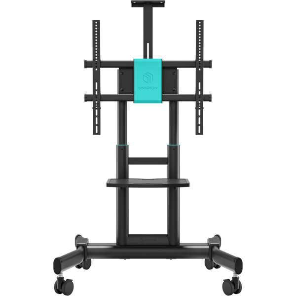 Mobiler TV-Ständer 50"-90", max. 101 kg, Schwarz TS1881