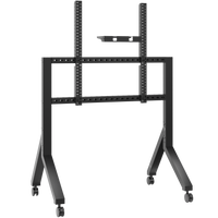 Mobiler TV-Ständer 70"-110", max. 125 kg, Schwarz TS2081