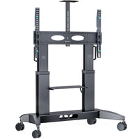 Mobiler TV-Ständer 70"-110", max. 145 kg, Schwarz TS2821