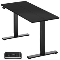 Motorisierter Tisch mit Höhenverstellung max 60 kg, Schwarz WDT221E